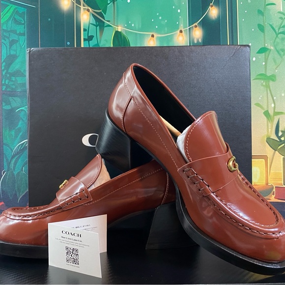 • (NIB) COACH NATALIE LOAFER • - Picture 1 of 5